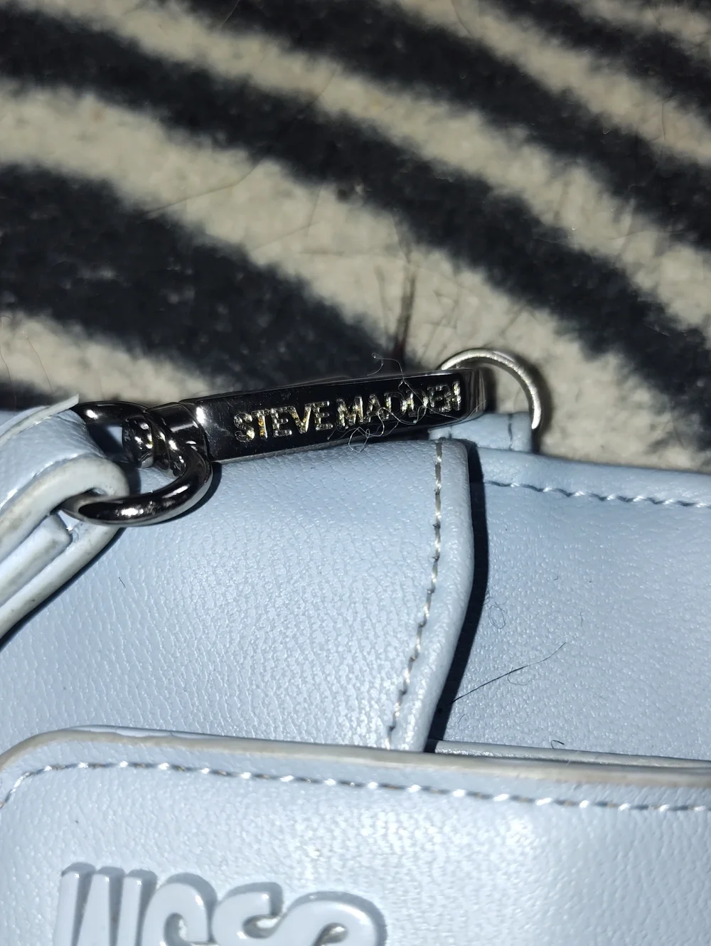 Steve Madden Light Blue Wristlet Phone Wallet